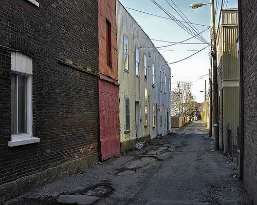 Alleyway – Saint-Henri, Montréal, Québec