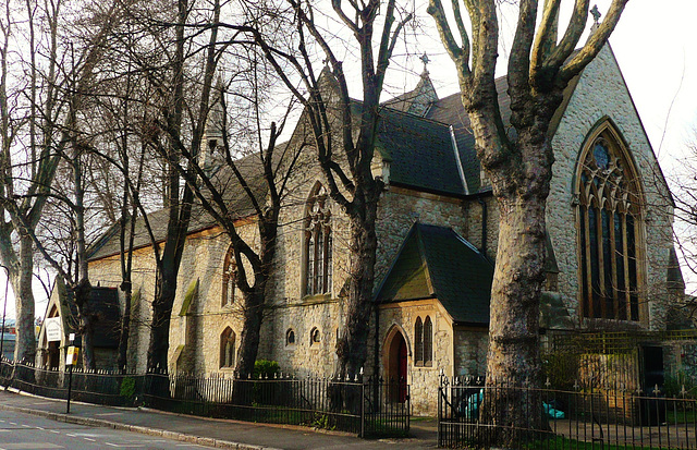 all saints, haggerston rd., hackney london