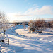 Sunny days are here again...but snow remains!