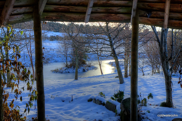 Pond view from the Gazebo Pond view from the Gazebo