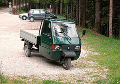 Holiday day 4: popular Italian tricycle: Piaggio Ape TM