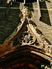 abney park cemetery chapel, stoke newington, london, by william hosking 1840