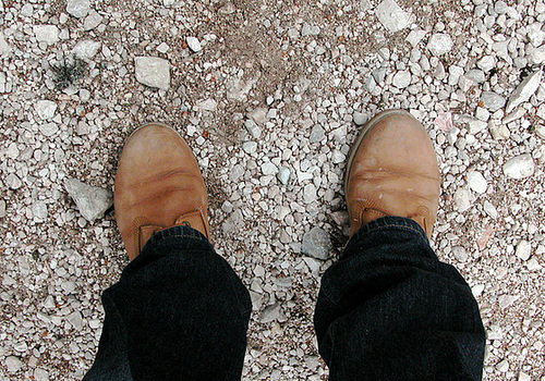 Holiday day 4: My Timberlands, essential for mountain walking