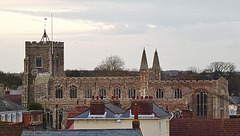 clare church from the castle