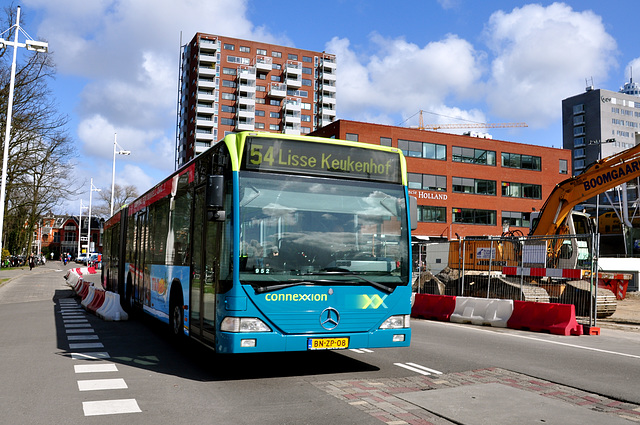 The big bus to the Keukenhof