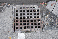 1929 Arsenal-Wien X drain cover