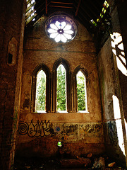 abney park cemetery chapel, stoke newington, london, by william hosking 1840