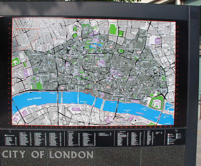 City of London Map