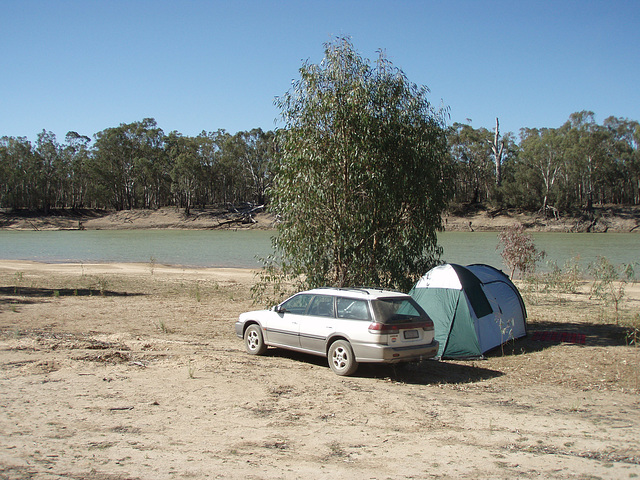 second campsite, on Murray River