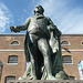 robert milligan statue, west india dock, london