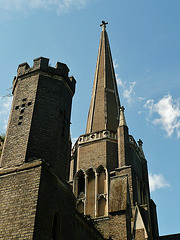 abney park cemetery chapel, stoke newington, london, by william hosking 1840