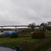 Views of the new bridge from Limers Lane