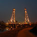 Different take of the bridge at Alphen aan den Rijn (NL)