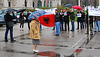 Demonstration against the Albanian government