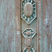 brompton cemetery, london,fake hieroglyphs on the bronze door of the  neo-egyptian courtoy family mausoleum of 1850-2, prob. by avis of putney,