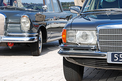 Autumn Mercedes meeting: S-class old and new