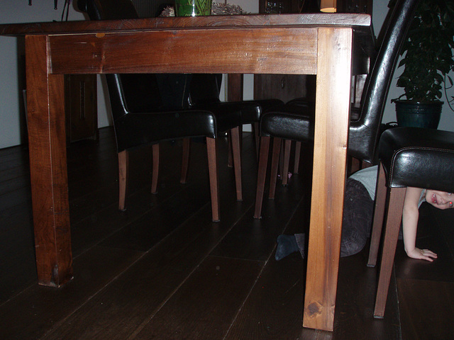 Milan under the table