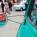 Outside mirror of a Hanomag Kurier