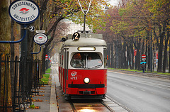 Old tram in Vienna