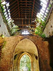 abney park cemetery chapel, stoke newington, london, by william hosking 1840