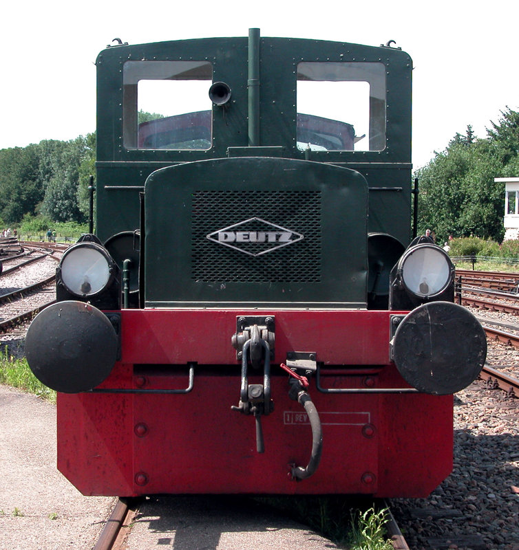 Steam Festival in Simpelveld (Limburg): diesel shunter