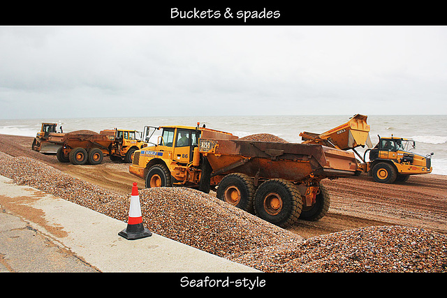 Buckets & spades - Seaford - 25.2.2014