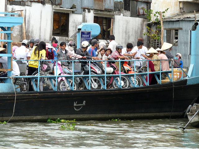 A Ferryload of Motorbikes