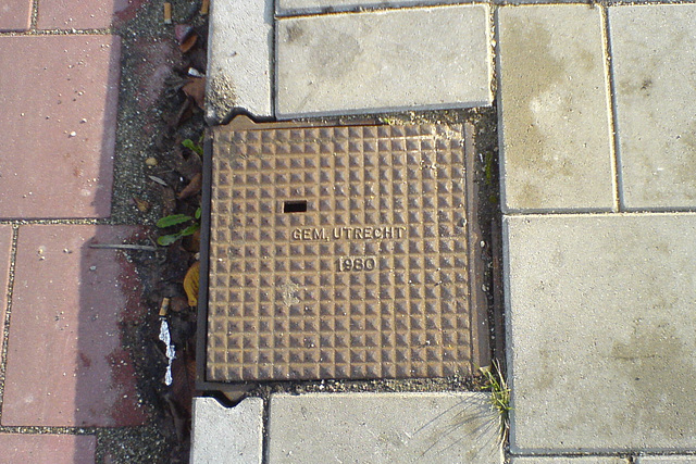 Drain cover for the city of Utrecht