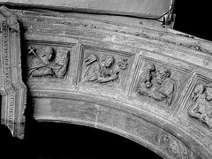 Granada- Monastery of St. Jerome- Stone Carving