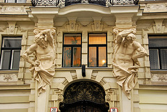 Normal entrance in Vienna