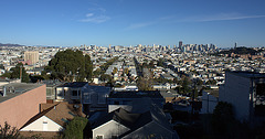 Bernal Hieghts and the Mission District