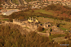Stirling Castle from 1500 feet