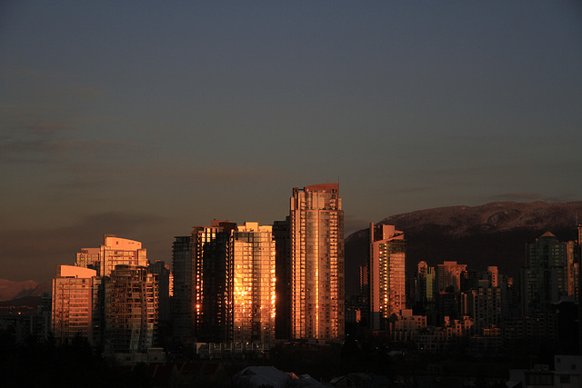 Vancouver Skyline at Dawn