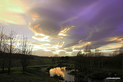 Winter sunsets - Five minutes' sequence