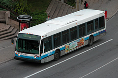 Canadian images: Montreal bus