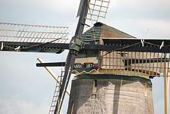 A trip with the steam tug Adelaar: windmill