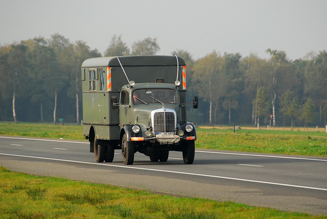 Old Mercedes-Benz truck