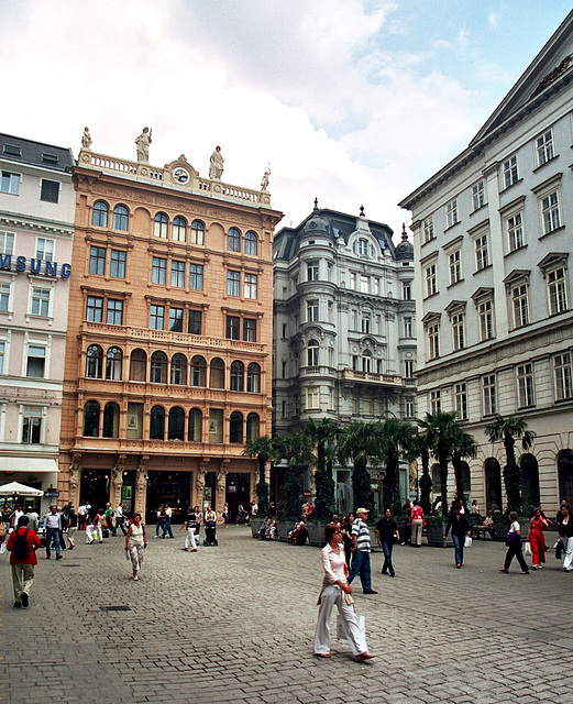 Old shots from Vienna: Graben