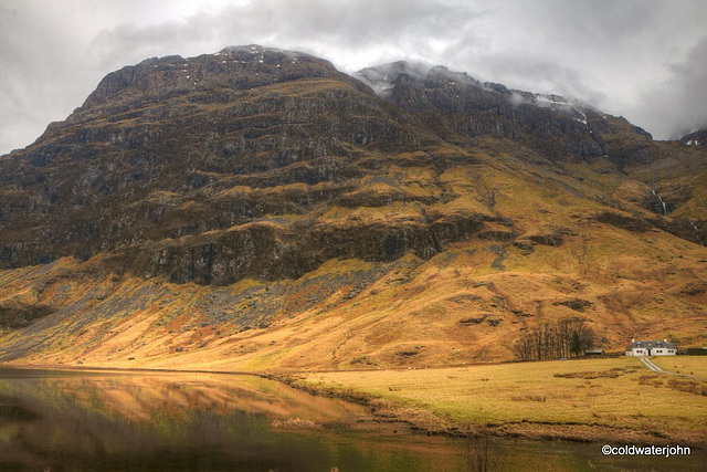 Glencoe in March mists and low cloud