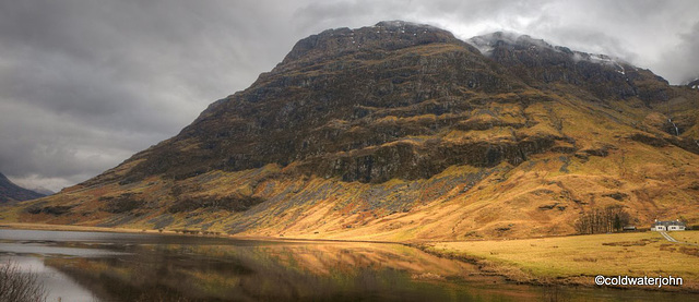 Glencoe in March mists and low cloud