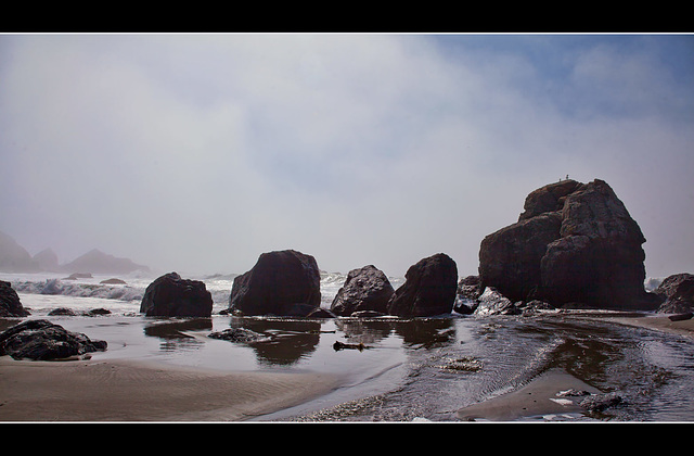 Beach Boulders at Samuel H. Boardman State Park, Oregon