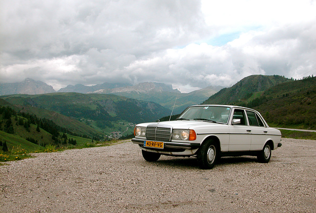 Holiday day 3: At the top of the Pordoi Pass