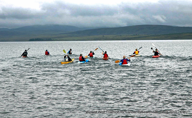 Scenes from The Wicked Wolf Triathlon