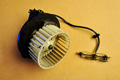Car parts: blower motor for a Mercedes-Benz W123