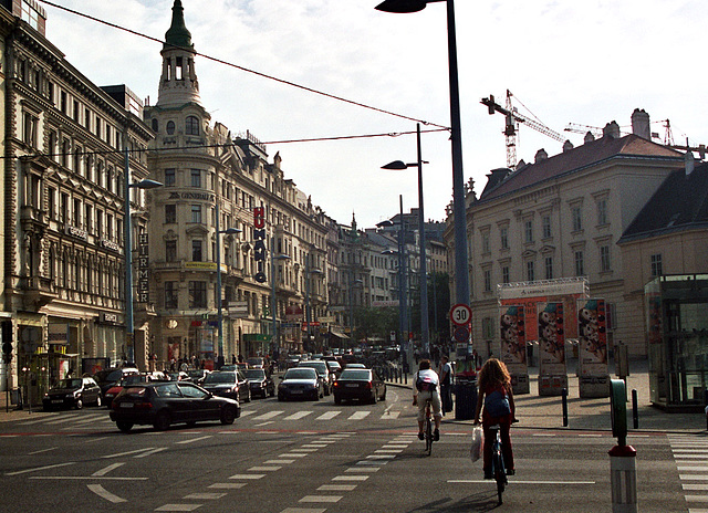 Vienna street scene