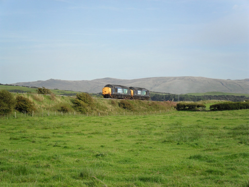 Tractors in the hills