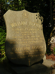 abney park cemetery, stoke newington, london,tomb of william booth 1912, and his wife. he founded the salvation army