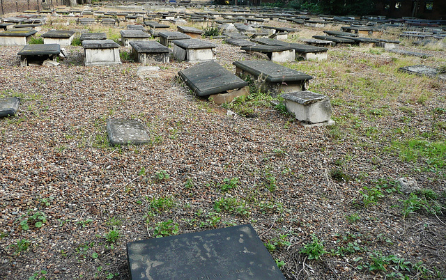 novo sephardic cemetery, off mile end road, london