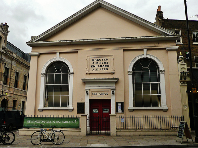 unitarian chapel, newington green, london