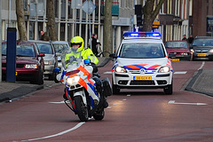 The Leiden Police in action